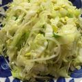 ゆぅまぁ922's cooksnap of when they made 簡単！美味しい！もやしとキャベツのナムル.