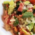 みゃき。☆'s cooksnap of when they made 叩きキュウリと生バジルでサラダを～♪.