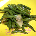 ちゃぎー's cooksnap of when they made 簡単!！いんげんのガーリック醤油炒め.