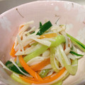 アヒルアヒル's cooksnap of when they made えのきとキュウリのとろとろ小鉢.