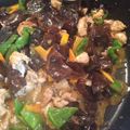 hoopin's cooksnap of when they made 豚肉とキクラゲのオイスターソース炒め.