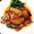 じゅびの's cooksnap of when they made 茄子とろける☆完熟トマトソースハンバーグ.