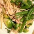 ☆ひこっと☆'s cooksnap of when they made 春待ちほろにが野菜のパスタ.