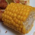 ゆんやともも's cooksnap of when they made レンジでトウモロコシ！.