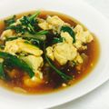 plum＊'s cooksnap of when they made ☆めちゃ簡単で美味しいニラ玉あんかけ☆.
