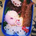 мοмο's cooksnap of when they made ドーナツおにぎり☆キャラ弁・遠足.