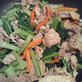 sohtomo's cooksnap of when they made 豚肉と小松菜の炒め物.