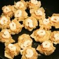 ﾎﾟﾁｬｺ's cooksnap of when they made シンプルに焼く！海老シュウマイ.