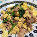 catnana's cooksnap of when they made 豚肉ほうれん草と卵のさっぱり炒め.