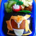 魅子♪'s cooksnap of when they made 仮面ライダーガイム☆キャラ弁.