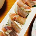 a0imama♡'s cooksnap of when they made 生ハムのキュウリ巻き.
