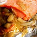 めーにこ's cooksnap of when they made トースターで簡単★鮭のホイル焼き　.