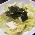 yurippii's cooksnap of when they made 豆腐とレタスの和風サラダ.
