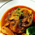 クック7A6CGO☆'s cooksnap of when they made 煮込みハンバーグ.