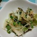 ゆずそーた's cooksnap of when they made ワラビとキャベツの明太子和え.