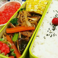 bluerose☆彡's cooksnap of when they made 牛肉と残り野菜のすき焼き風.