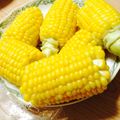 くらりねっと☆'s cooksnap of when they made 甘さ凝縮しわしわにならない！とうもろこし.