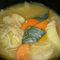 ★ぁねえ★'s cooksnap of when they made かぼちゃ入れてみて！味噌仕立てすいとん♪.