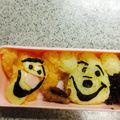 さすさく's cooksnap of when they made ミッキー＆ミニー＆プーさん キャラ弁.