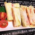 em1nchu's cooksnap of when they made ミニアスパラとチーズの餃子の皮巻き.