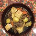ケクケク's cooksnap of when they made 新じゃがと厚揚げの肉じゃが.