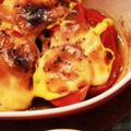 ばんぷ☆'s cooksnap of when they made ナスとトマトとツナのマヨチーズ焼き.