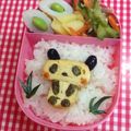 たにたーに's cooksnap of when they made 卵焼きdeパンダちゃん♪キャラ弁.