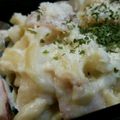 めかにか's cooksnap of when they made 米粉で♪豆乳きのこの味噌クリームパスタ☆.