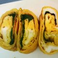 とっとっとまとちゃん's cooksnap of when they made 巻くだけ◎大葉の卵焼き.