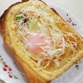 sweet_rose's cooksnap of when they made たまごサラダトースト♡.