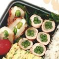 みまりん's cooksnap of when they made お弁当にシンプルおくら豚肉巻き.