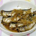 はやみちゃん's cooksnap of when they made 圧力鍋deいわしのポン酢しょう油煮.
