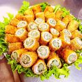 みぅちゃび's cooksnap of when they made 豚肉のもやし巻きフライ＊.