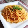 ご♪ごはん's cooksnap of when they made フライパンひとつで和風ペペロンチーノ.