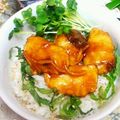 ピンクローズ☆'s cooksnap of when they made ブリっと鰤丼♪柚子胡椒風味の甘辛なの♡.