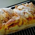 カロラッチョ's cooksnap of when they made HBでパウンド型かぼちゃマーブルパン.