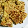 crystaI's cooksnap of when they made まぜて焼くだけ♪もやしのチヂミ.
