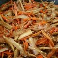 nonMAMA♥♥♥'s cooksnap of when they made きんぴらごぼう.