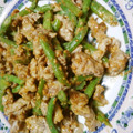 にじすき's cooksnap of when they made 豚肉といんげん豆の胡麻味噌マヨネーズ炒め.