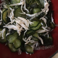 ココキキララ's cooksnap of when they made わかめときゅうりの酢の物.