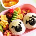 りこあこMAMA's cooksnap of when they made キャラ弁♡ひつじのショーン.