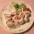 ひれまま's cooksnap of when they made びんちょうまぐろの生春巻き.