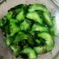 海イグアナ's cooksnap of when they made アオサ カニカマの キュウリの酢の物.