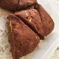 mika0503's cooksnap of when they made 簡単成功★バレンタインチョコスコーン風.