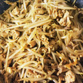ぴかぴかおひさま's cooksnap of when they made もやしと豚肉のカレー炒め.