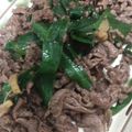 ことゆずこ's cooksnap of when they made 牛肉とにらの生姜焼き.