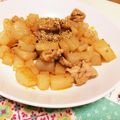 megu0217's cooksnap of when they made ピリ辛*豚肉とこんにゃく炒め*.