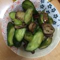 ともぱんたから's cooksnap of when they made きゅうりとなすの梅昆布茶の浅漬け☆.