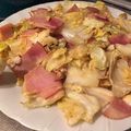 ちーたんかあちゃん's cooksnap of when they made スピードもう一品！キャベツとハムの卵とじ.