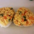 くー太郎まま's cooksnap of when they made やさしい味がする♪　かに玉のおすし.